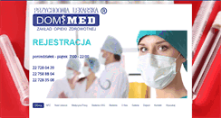 Desktop Screenshot of dommed.pl